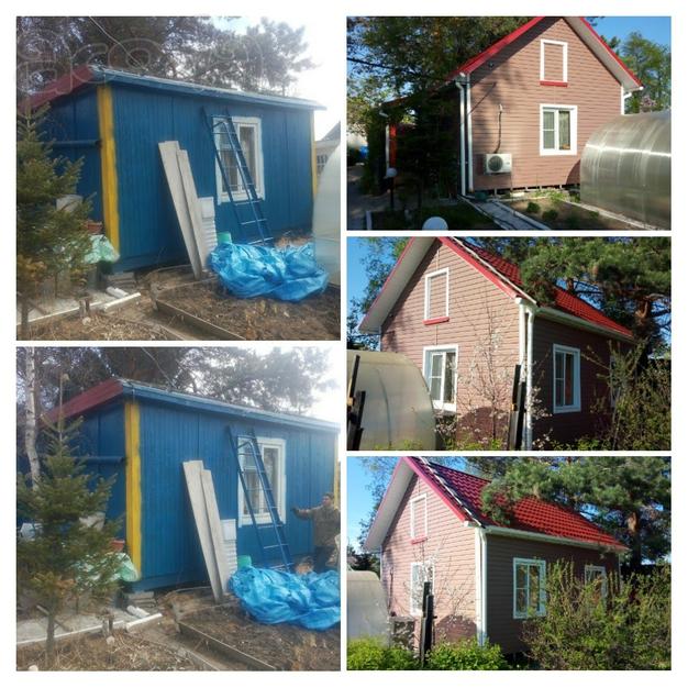 Фасадные работы. Монтаж и ремонт фасадов.